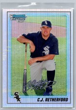 2010 Bowman Chrome Prospects Refractors  C.J. Retherford BCP69 757/777