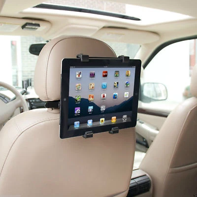 Universal In Car Headrest Back Seat Holder Mount for iPad 1 2 3 4 Air Pro Tablet - Image 1 of 4
