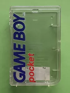 Nintendo ACRYL Box f GAMEBOY Pocket OVP Spiel KONSOLE Koffer CASE Set no GBA CiB - Bild 1 von 9