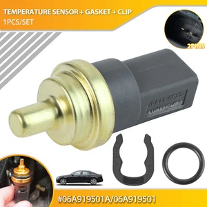 Coolant Temperature Sensor 06A919501A for Audi A3 A4 A5 A6 Volkswagen Jetta Seat - Picture 1 of 9