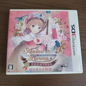 Atelier Rorona The Alchemist of Arland Nintendo 3DS 2015 en caja importación Japón - Imagen 1 de 3