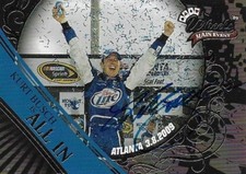 KURT BUSCH AUTOGRAPHED 2009 WHEELS MAIN EVENT RACING NASCAR TRADING CARD #60