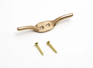 100 X Cleat Blind Hooks Curtain Tie Back Holdback 3 Inch 75mm + Screws | Onestop - Picture 1 of 1