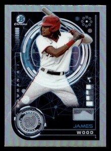 2024 Bowman Chrome - Bowman AI #BAI-17 James Wood TS1 - Picture 1 of 2