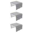  3 Pieces Washer Tops Protector Washing Machine Cover Dishwasher Dryer