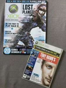 Xbox Magazine & Game Disc #66 Jan 2007 (Tony Hawk Lost Planet SF 2) 360 demos - Picture 1 of 5