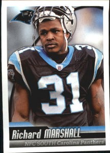 2010 Panini Stickers Football Card #435 Richard Marshall