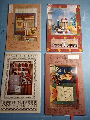 Country Quilt Patterns Crazy Cats And Chickens Patterns Sewing Crafts - Image 1 of 4