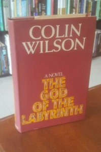 1st UK Ed The God of the Labyrinth by Colin Wilson Erotic Novel Hardcover - Picture 1 of 10