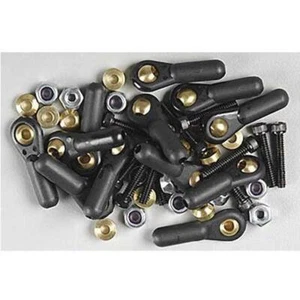 NEW DuBro Ball Links 4-40 Heavy Duty with Spacers Black (12) for Airplanes 2263 - Picture 1 of 1