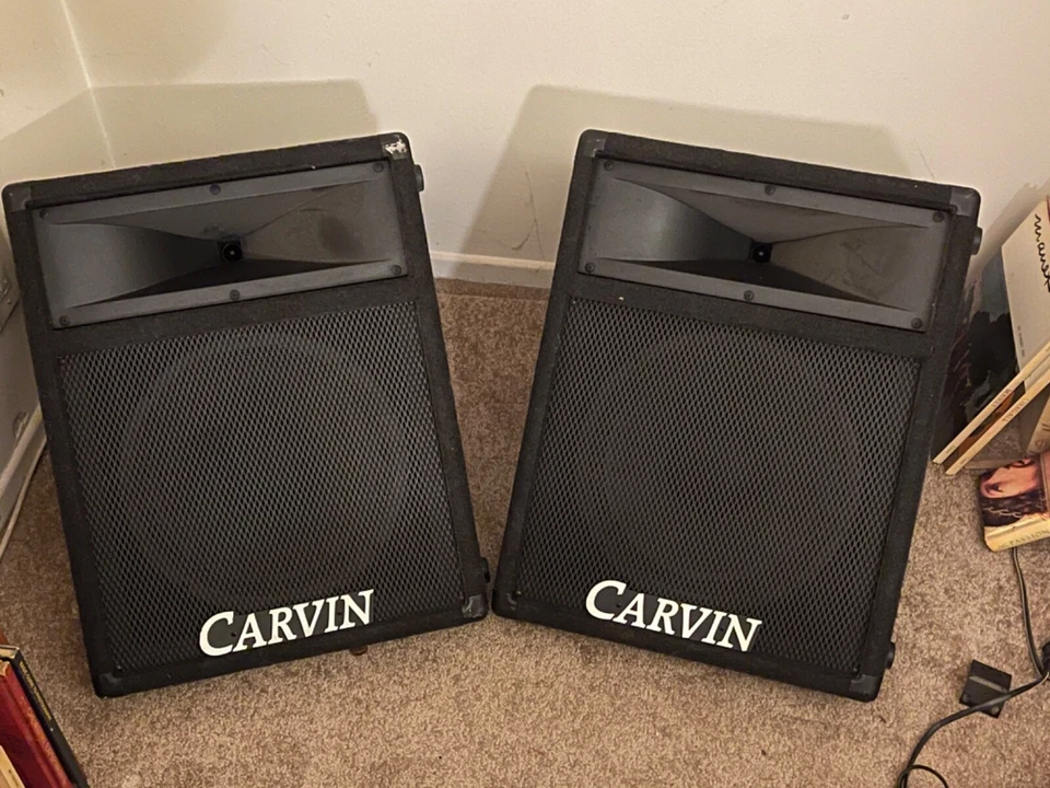 CARVIN 722 舞台楔形监视器 12 英寸扬声器 200 瓦 150 美元或 250 美元 — 第 1/4 张图片