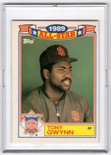 1990 Topps 1989 All Star Game Tony Gwynn #8 0f 22