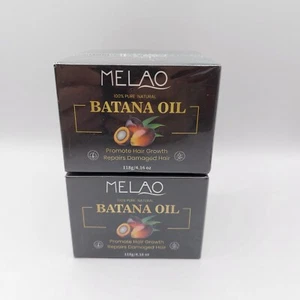 Batana Öl 100% rein natürlich - Melao - fördert das Haarwachstum - repariert 118g x2 - Bild 1 von 5