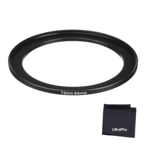 72-86mm Step-Up SLR Lens Metal Adapter Ring - Picture 1 of 5