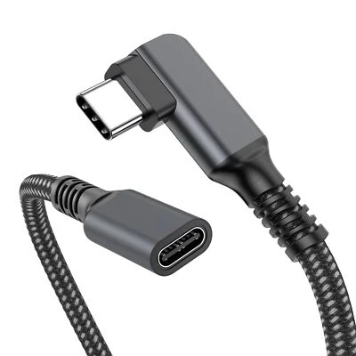 3Ft USB C Extension Cable Type C Male to Female Cord for Cell Phones Laptops - Image 1 of 4