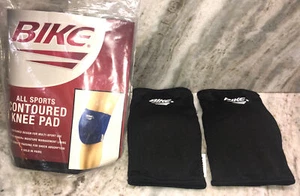 BIKE BAKP75 X-SMALL All Sports Contoured Knee Pads Black Size 10-13”-NEW-SHIP24H - Picture 1 of 12