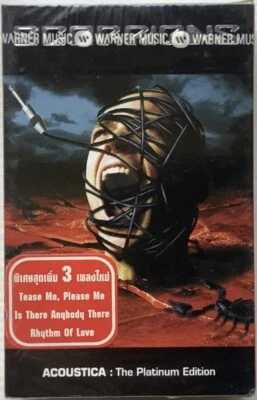 Scorpions Acoustica The Platinum Edition Original Thailand Edition Cassette Seal - Image 1 of 2