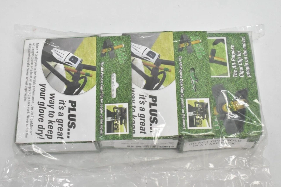 Cigar Minder Clip All Purpose Holder Black Cases Holders Cigars Tobacciana