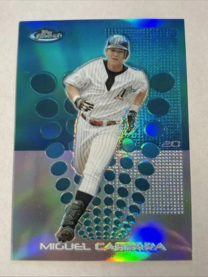 2004 Topps Finest - Miguel Cabrera #60 Refractor - Image 1 of 2
