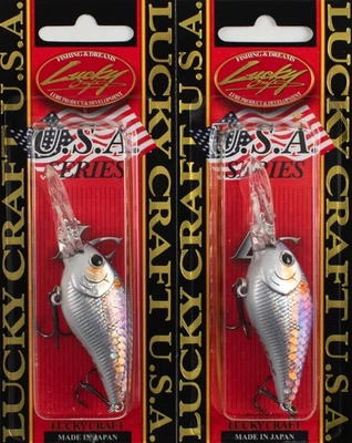 (ЛОТ ИЗ 2)LUCKY CRAFT LC 1.0D-7 3/8 УНЦИЙ LC-1-0D7-270 MS AMERICAN SHAD E3346 - Изображение 1 из 3