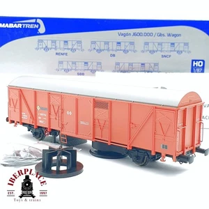 🆕 Mabar 81805 - Vagón limpiavías Aspirador + Pulidor + Esponja RENFE DC H0 1:87 - Imagen 1 de 11