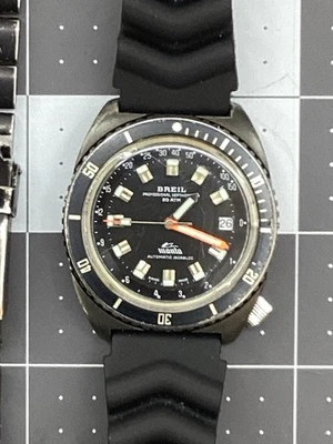 Breil Squal Style Depthometer 20 ATM Manta Automatic 17j Depth Gauge Vintage - Image 1 of 4
