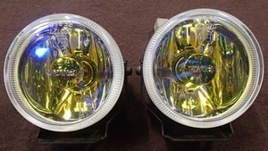 Rare PIAA 610 Round Fog Light H3 Ion Lens 100mm Multi-Coated w/ Unused Harness - Picture 1 of 10