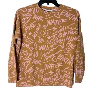 New Molo Sweatshirt 2021 Mika All Elements Organic Cotton Size 152 - Picture 1 of 7