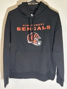 Women’s Medium Cincinnati Bengals FANATICS Joe Burrow Pullover Hoodie NEW - Picture 1 of 3