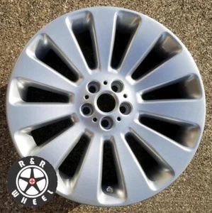 JAGUAR XF 2009 OEM Genuine Factory Wheel AURIGA 19" Rim 59837 SILVER #R - Picture 1 of 1