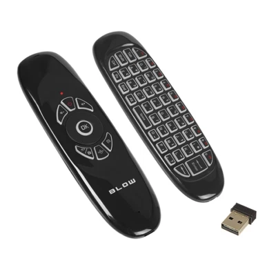 Nuevo 2.4GHz Inalámbrico QWERTY Mini Teclado Aire USB TV Ratón Control Remoto... - Imagen 1 de 4