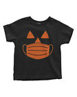 Jack O' Lantern Pumpkin with Mask Halloween Costume Toddler T-Shirt