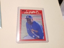 Very Valuable, Ken GriffeyJr Donruss Baseball Card from 1990 !
