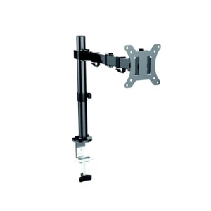 Monster Single Arm Monitor Mount VESA 75/100mm Holder For 32'' Screen Black - Picture 1 of 1