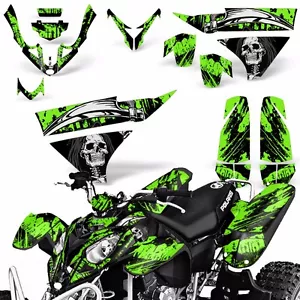 ATV Graphics Kit Quad Decal For Polaris Predator 500 2003-2007 REAP G - Picture 1 of 3