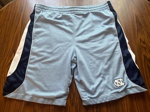 NCAA UNC Tarheels Basketball Shorts KA. INC. White Blue 38 Large North Carolina - Picture 1 of 9