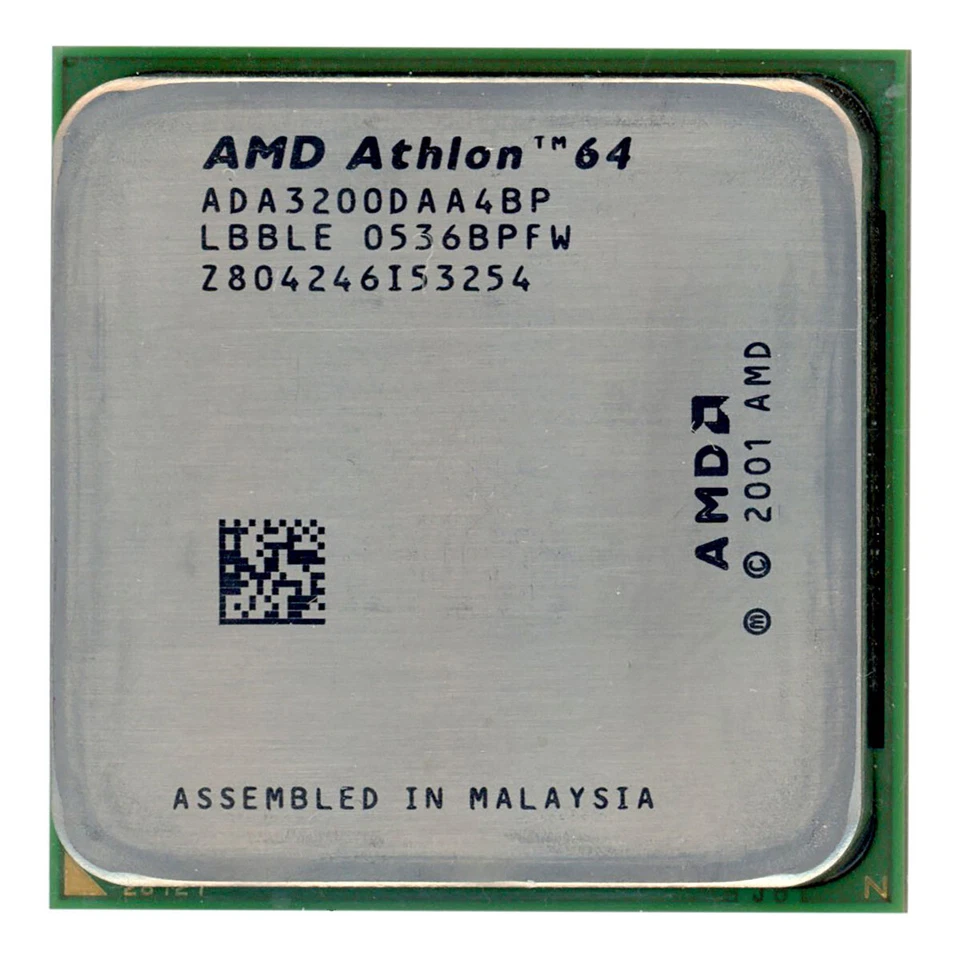 Processor CPU AMD Athlon 64 3200 +2GHz Socket 939 ADA3200DAA4BP - Image 1 of 1