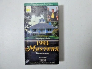 VHS 1993 Masters Golf Tournament Highlights - Augusta National - NEW - Picture 1 of 2