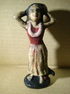 Hawaiian Hula Girl Wall cast iron bottle opener beer soda pop - Picture 1 of 5