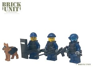 Bundle Pack Kids Gift Brand New Lego Moc Special Ops SWAT Minifigure Team