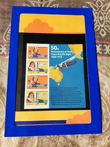 Australia MNH Stamps Presentation Pack - 1978 First Trans Pacific Flight - S3 - Picture 1 of 3