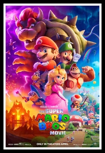 The Super Mario Bros. Movie Poster Print & Unframed Canvas Prints - Picture 1 of 2
