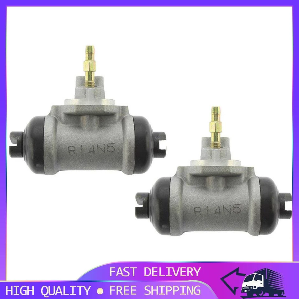 Piezas centradas del cilindro de la rueda de freno del tambor trasero 2 piezas para Nissan D21 1988-1994 _PG Foto 1 de 1