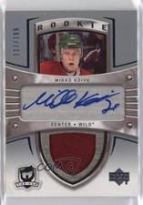 2005-06 Upper Deck The Cup /199 Mikko Koivu #121 RPA Rookie Patch Auto RC
