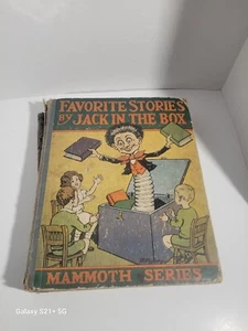 Vintage 1931-Favorite Children's Stories By Jack In The Box (Mammoth Series) - Imagen 1 de 21