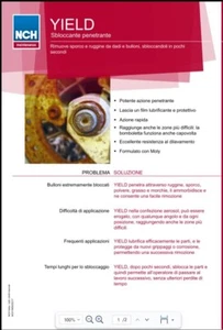 Sbloccante penetrante YIELD NCH Lattina 5 lt - Foto 1 di 2