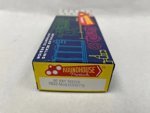 Kit Roundhouse 7822 HO 50' Express Reefer McIlhaney Creamery (M.K.C.X.) #4803 - Foto 1 di 2