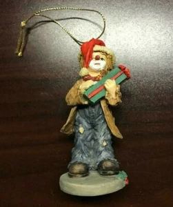 Emmett Kelly Jr. Little Emmett Ornament Your Present #9134 New in Box - Picture 1 of 7