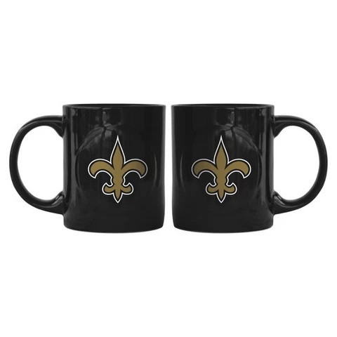 New Orleans Saints Boelter NFL Rally Coffee Mug(1) 11oz FREE SHIP!! Cover