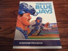 1989 Toronto Blue Jays Spring Training Program Dunedin Stadium Bell Leiter Henke